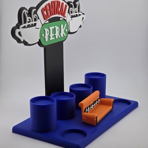 Jóbarátok Friends figura tartó - otthon & életmód - tárolás & rendszerezés - íróasztali tároló - Meska.hu