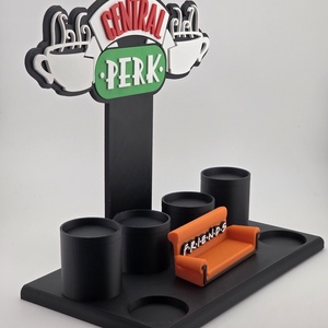 Jóbarátok Friends figura tartó - otthon & életmód - tárolás & rendszerezés - íróasztali tároló - Meska.hu