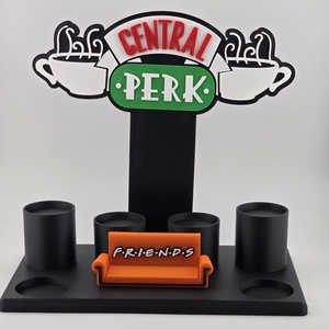 Jóbarátok Friends figura tartó - otthon & életmód - tárolás & rendszerezés - íróasztali tároló - Meska.hu