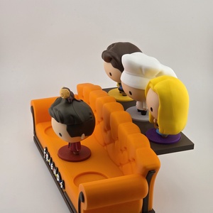 Jóbarátok Friends figura tartó - otthon & életmód - tárolás & rendszerezés - íróasztali tároló - Meska.hu