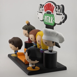 Jóbarátok Friends figura tartó - otthon & életmód - tárolás & rendszerezés - íróasztali tároló - Meska.hu