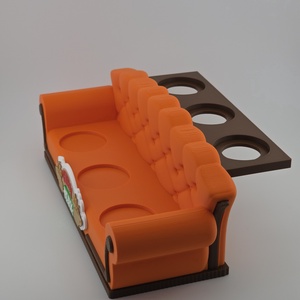 Jóbarátok Friends figura tartó kanapé Central Perk logóval - otthon & életmód - tárolás & rendszerezés - íróasztali tároló - Meska.hu