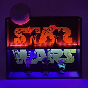 Star Wars figuratartó állvány Kinder meglepetés, Otthon & Életmód, Tárolás & Rendszerezés, Íróasztali tároló, Mindenmás, MESKA