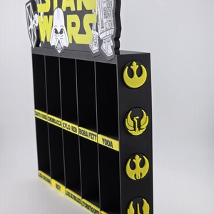 Star Wars figuratartó állvány Kinder meglepetés - otthon & életmód - tárolás & rendszerezés - íróasztali tároló - Meska.hu