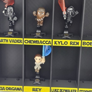 Star Wars figuratartó állvány Kinder meglepetés - otthon & életmód - tárolás & rendszerezés - íróasztali tároló - Meska.hu