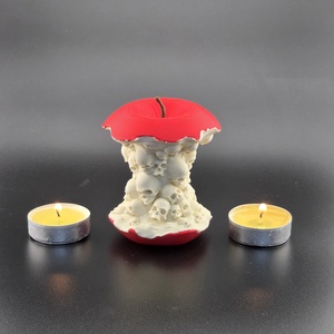 Halloween dekoráció � Koponyás almacsutka, 3D nyomtatott asztali dísz - otthon & életmód - dekoráció - halloween - halloweeni dekoráció - Meska.hu