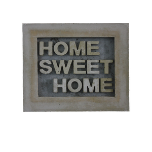 Home Sweet Home Beton Dekorkép, Otthon & Életmód, Dekoráció, Fali és függő dekoráció, Függődísz, , MESKA