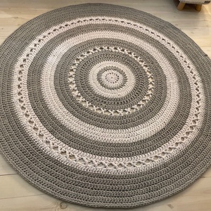 Horgolt szőnyeg - otthon & életmód - lakástextil - szőnyeg - horgolt szőnyeg - Meska.hu