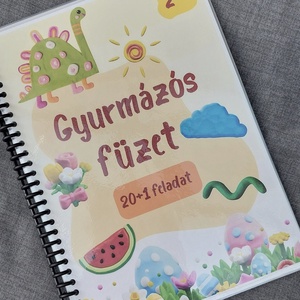 Foglalkoztató fejlesztő füzet csomag gyermekeknek 3 éves kortól  - Meska.hu
