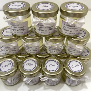 Mézes Esküvői Köszönetajándék/Köszönőajándék- 40 ml - esküvő - emlék & ajándék - köszönőajándék - Meska.hu