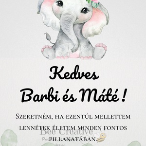 Keresztszülő felkérő - Meska.hu