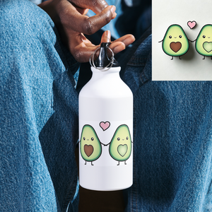 Egyedi képes kulacs - 600ml - otthon & életmód - konyhafelszerelés, tálalás - italos kellékek - kulacsok - Meska.hu