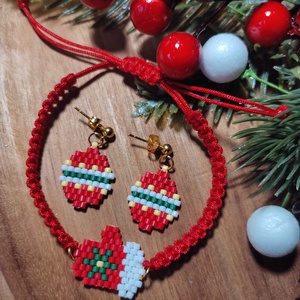 Karácsony ékszerszett - ékszer - ékszerszett - Meska.hu