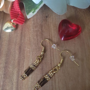 Barna-arany ékszerszett - ékszer - ékszerszett - Meska.hu