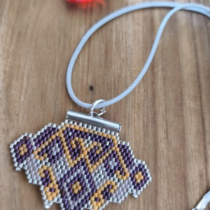 Gyöngy medálos nyaklánc - ékszer - nyaklánc - medálos nyaklánc - Meska.hu