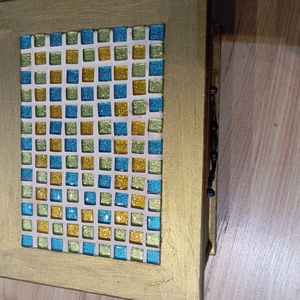 antik arany ékszertartó doboz - ékszer - ékszertartó - ékszerdoboz - Meska.hu