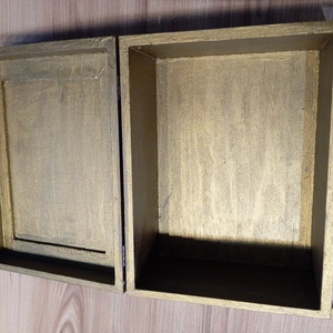 antik arany ékszertartó doboz - ékszer - ékszertartó - ékszerdoboz - Meska.hu