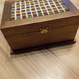 antik réz ékszertartó doboz - Meska.hu