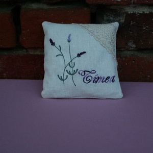 Névre szóló levendulapárna - enikoagoston19 megrendelésére -  - Meska.hu