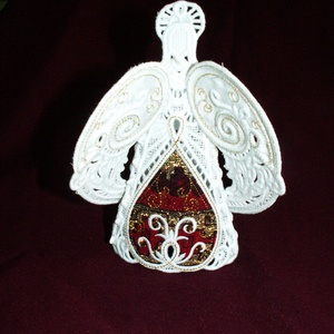 Angyal csúcsdísz - RENDELHETŐ -  - Meska.hu