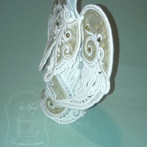 Angyal csúcsdísz - RENDELHETŐ - Meska.hu