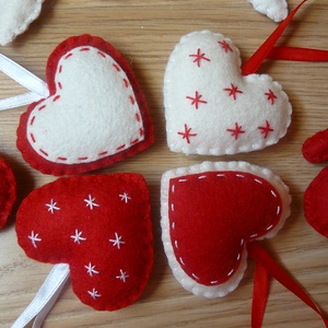 Filc karácsonyfadísz -  - Meska.hu