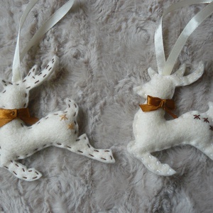 Filc szarvas függődísz -  - Meska.hu