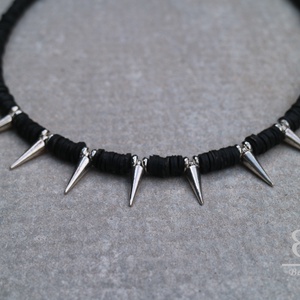 Tüskés nyaklánc - ékszer - nyaklánc - medálos nyaklánc - Meska.hu