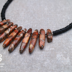 Tűz nyaklánc - Meska.hu