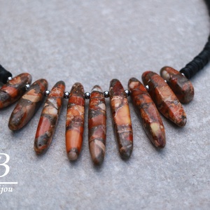 Tűz nyaklánc - ékszer - nyaklánc - statement nyaklánc - Meska.hu