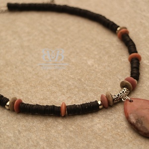 Mangánkova nyaklánc - ékszer - nyaklánc - medál - Meska.hu