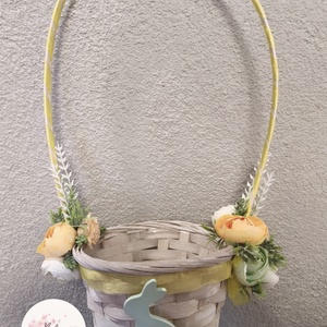 Húsvéti kosárka - otthon & életmód - dekoráció - húsvéti asztaldíszek - Meska.hu