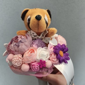 Ballagási örökcsokor - macis ovis, Otthon & Életmód, Virágdekoráció, Virágok, Virágcsokor, , MESKA