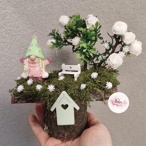 Manólak - asztaldísz  - Meska.hu