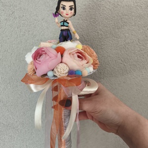 Ballagási örökcsokor - Zoé 1 - otthon & életmód - virágdekoráció - virágok - virágcsokor - Meska.hu