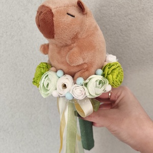 Ballagási örökcsokor - Capybara  - otthon & életmód - virágdekoráció - virágok - virágcsokor - Meska.hu