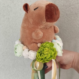 Ballagási örökcsokor - Capybara  - otthon & életmód - virágdekoráció - virágok - virágcsokor - Meska.hu