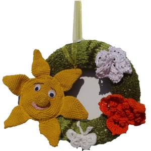 Gyermekszoba ajtó/ablakdísz, Otthon & Életmód, Dekoráció, Ajtódísz & Kopogtató, Horgolás, Kötés, MESKA
