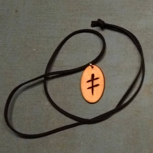 Rovásírott medál - Meska.hu