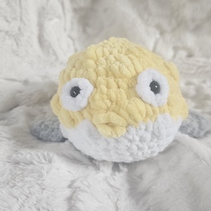 Horgolt mini puffer hal - ha méregbe gurulok.... - Meska.hu