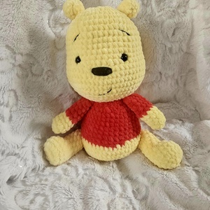 Mici, a nagy buksis mackó  horgolt figura, Játék & Sport, Plüssállat & Játékfigura, Plüss mesefigurák, Horgolás, MESKA