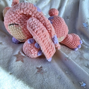 Horgolt Angel - Stitch Szundipajti - játék & sport - plüssállat & játékfigura - plüss mesefigurák - Meska.hu