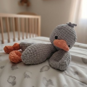 Horgolt Kacsa Szundikendő � Az első legjobb barát - Meska.hu