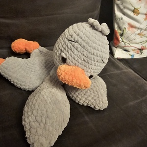 Horgolt Kacsa Szundikendő � Az első legjobb barát - játék & sport - plüssállat & játékfigura - madár - Meska.hu