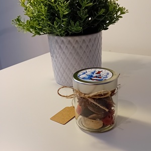 Potpourri üvegben, Otthon & Életmód, Dekoráció, Asztal és polc dekoráció, Díszüveg, , MESKA