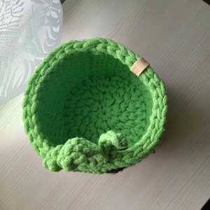 Horgolt grincs tároló  -  - Meska.hu