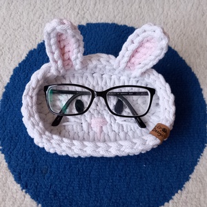 Horgolt állatos szemüvegtartók - táska & tok - pénztárca & más tok - szemüvegtok - Meska.hu