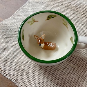 ŐZIKE - kukucskáló bögre - Meska.hu