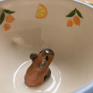 KAPIBARA  - kukucskáló bögre  - otthon & életmód - konyhafelszerelés, tálalás - tálalás - bögre & csésze - Meska.hu