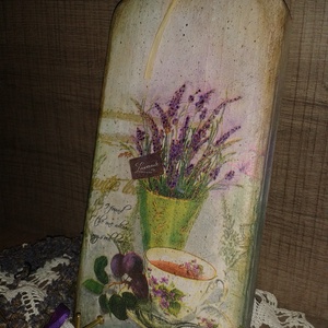 A levendula örök.Kulcstartó. - táska & tok - kulcstartó & táskadísz - kulcstartó - Meska.hu